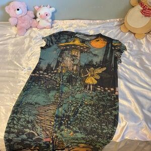 Believe In Magic Mesh Mini Dress